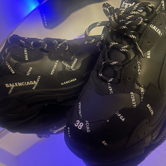 Balenciaga Shoes - Balenciaga Black and white size 8 worn a couple times like new no tags
